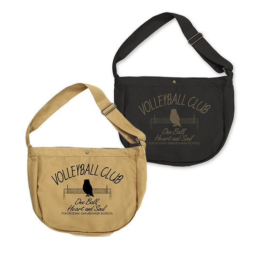 ハイキュー!! 梟谷学園高校バレーボール部 ニュースペーパーバッグ BLACK  【03/16頃入荷】