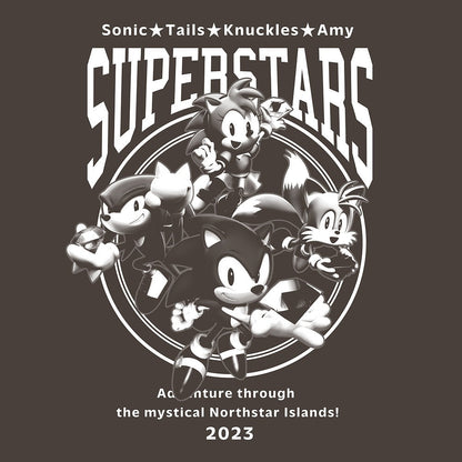 ソニック・ザ・ヘッジホッグ ソニックスーパースターズ Tシャツ CHARCOAL L 【01/24頃入荷】