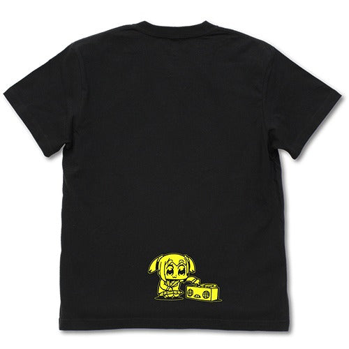 ポプテピピック EDM Tシャツ蓄光Ver. BLACK S 【02/04頃入荷】