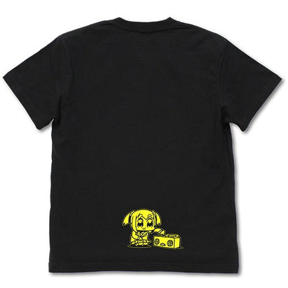 ポプテピピック EDM Tシャツ蓄光Ver. BLACK S 【02/04頃入荷】