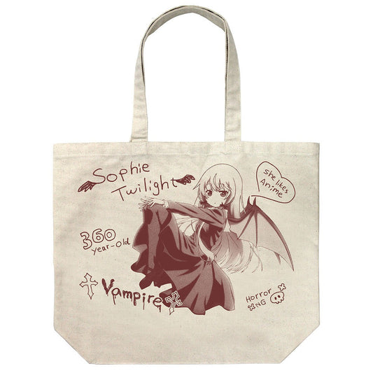 となりの吸血鬼さん ソフィー・トワイライト ラージトート Ver.2 NATURAL  【03/16頃入荷】