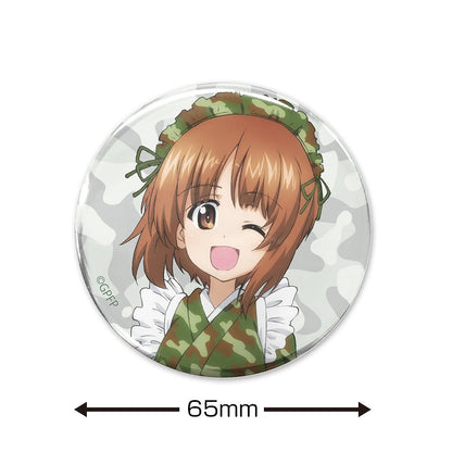 ガールズ＆パンツァー 最終章 西住みほ 65mm缶バッジ ミリタリーメイドver. 【02/04頃入荷】