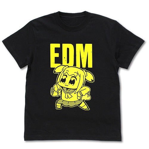 ポプテピピック EDM Tシャツ蓄光Ver. BLACK M 【02/04頃入荷】