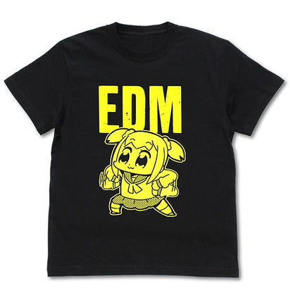 ポプテピピック EDM Tシャツ蓄光Ver. BLACK L 【02/04頃入荷】