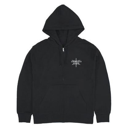 ガールズバンドクライ ダイヤモンドダスト ジップパーカー BLACK M 【01/24頃入荷】