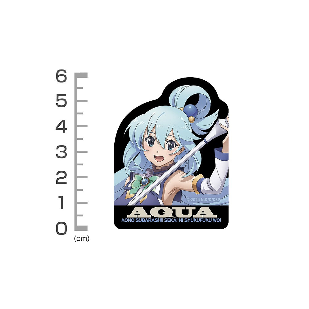 この素晴らしい世界に祝福を！ アクア ミニステッカーセット 【02/16頃入荷】