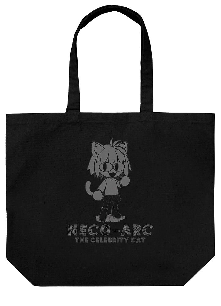 月姫 -A piece of blue glass moon- セレブキャット ネコアルク ラージトート BLACK  【03/24頃入荷】