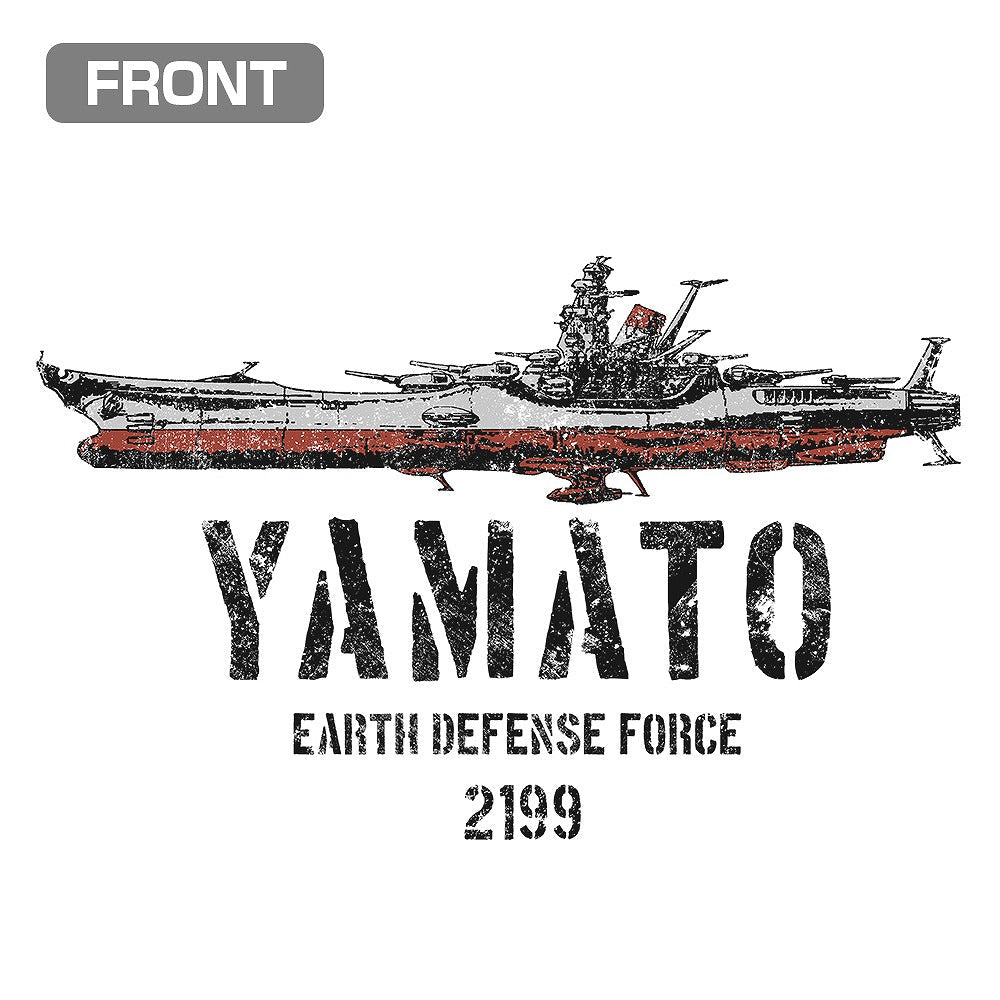 宇宙戦艦ヤマト Tシャツ WHITE L 【01/07頃入荷】