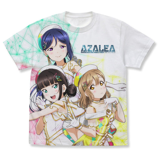 ラブライブ！サンシャイン!! AZALEA フルグラフィックTシャツ WHITE L 【02/04頃入荷】