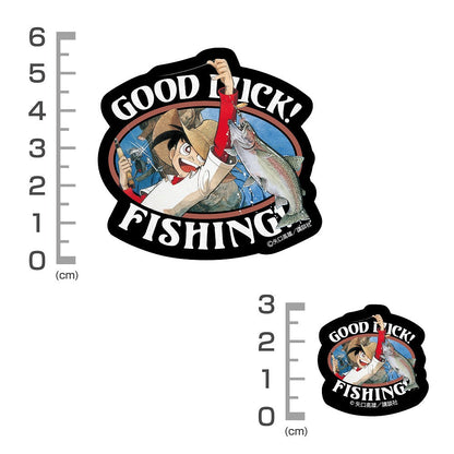 釣りキチ三平「GOOD LUCK！」 ミニステッカーセット 【04/04頃入荷】