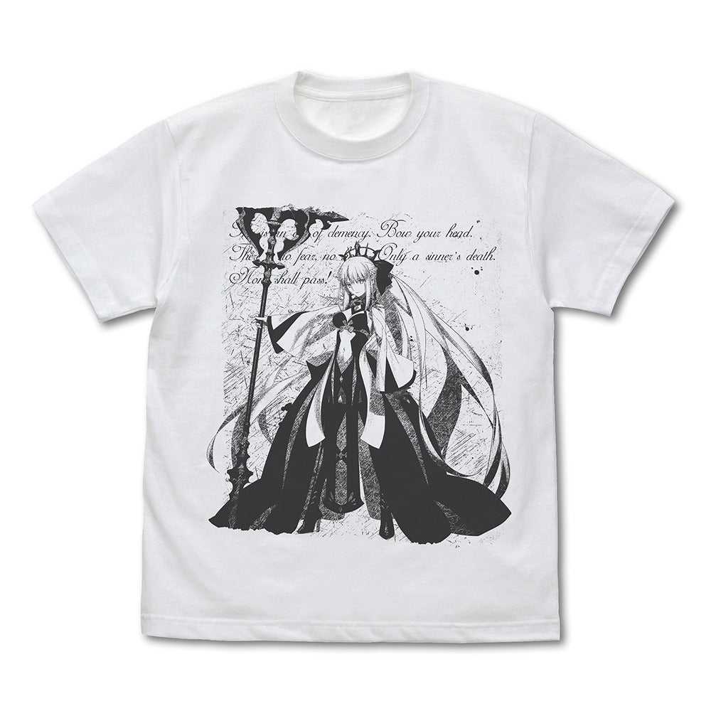 Fate/Grand Order バーサーカー/モルガン Tシャツ 宝具発動Ver. ﾓﾙｶﾞﾝ Tｼｬﾂ 宝具発動Ver./WHITE S  【03/24頃入荷】