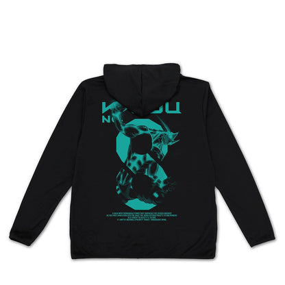 怪獣８号 薄手ドライパーカー BLACK M  【03/16頃入荷】