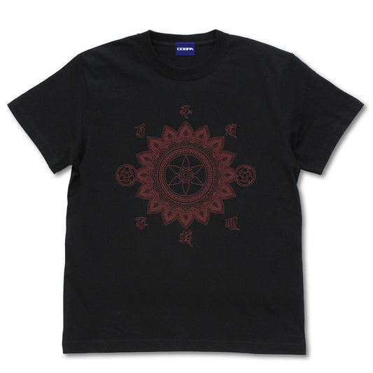 NARUTO-ナルト- 疾風伝 万華鏡写輪眼 Tシャツ BLACK XL 【01/24頃入荷】