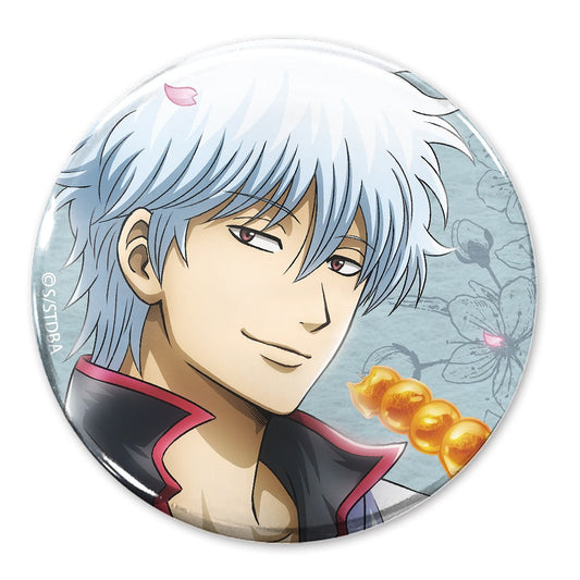 銀魂． 描き下ろし 坂田銀時 65mm缶バッジ 小窓から覗く景色Ve.. 【03/16頃入荷】