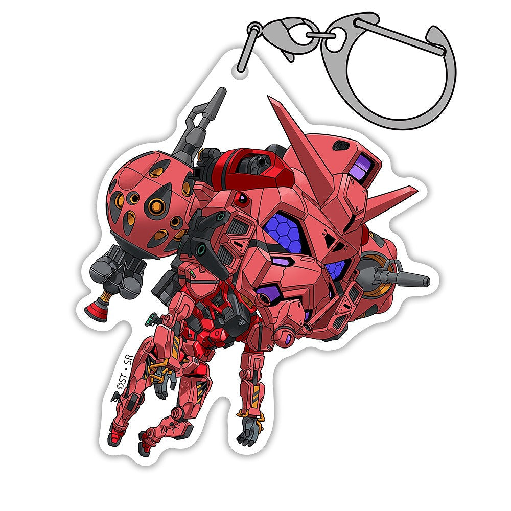 機動戦士Gundam GQuuuuuuX（ジークアクス） 赤いガンダム アクリルつままれ 【12/24頃入荷】