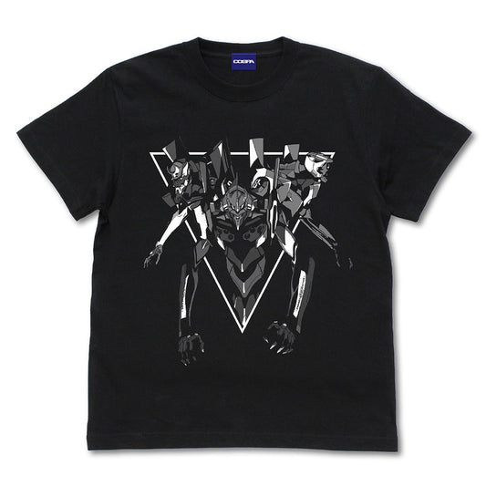 EVANGELION トライアングル Tシャツ BLACK L 【01/24頃入荷】