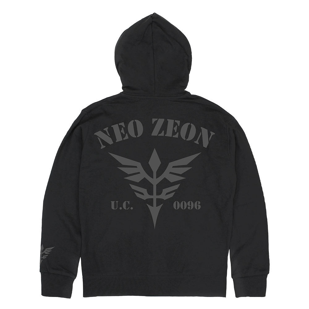 機動戦士ガンダムUC（ユニコーン） ネオ・ジオンU.C.0096 ジップパーカー  BURGUNDY XXL 【02/04頃入荷】