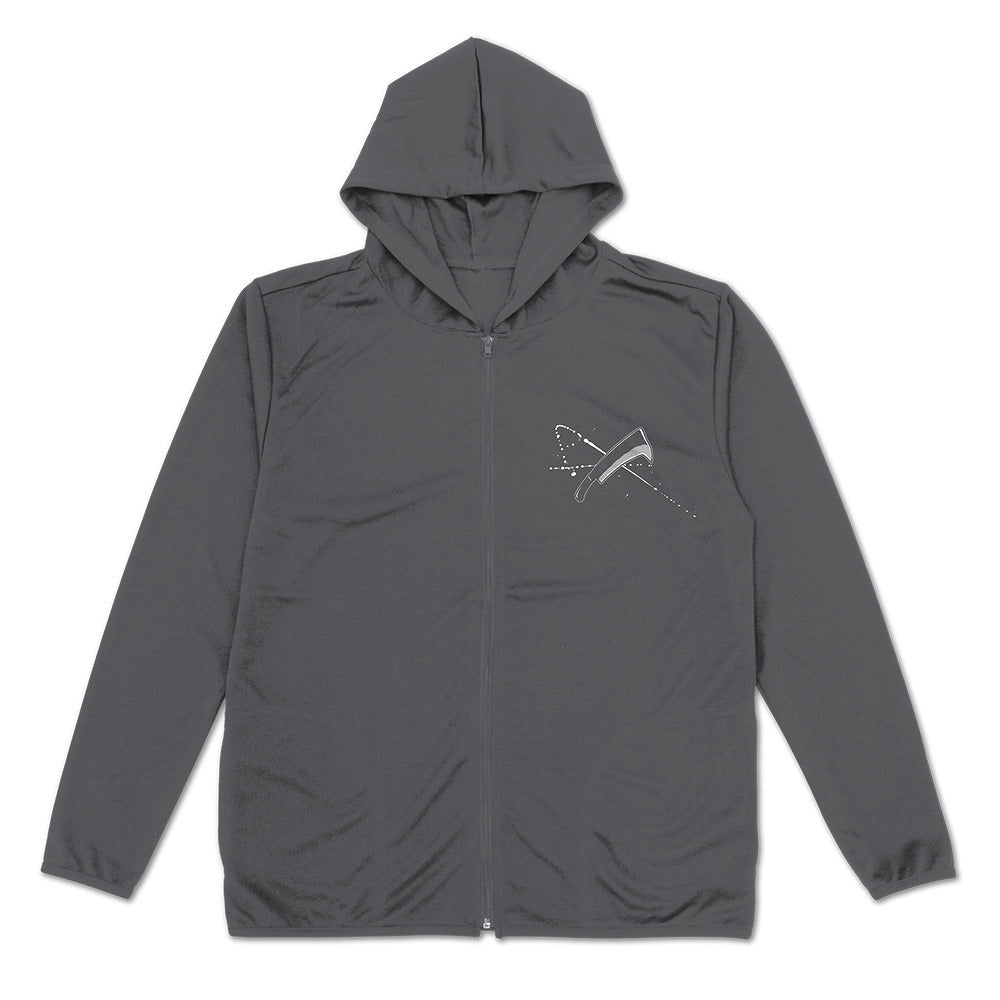 ひぐらしのなく頃に 卒 雛見沢症候群L5＋ 薄手ドライパーカー GRAY M  【03/04頃入荷】