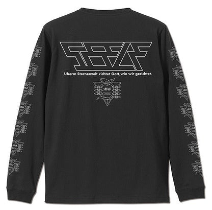 EVANGELION ゼーレ 袖リブロングスリーブTシャツ BLACK L 【01/24頃入荷】