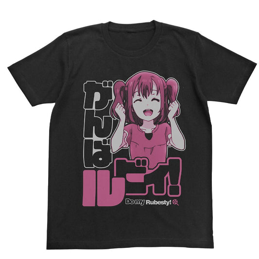ラブライブ！サンシャイン!! 黒澤ルビィ エモーショナルTシャツ BLACK S 【02/04頃入荷】