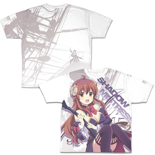 まちカドまぞく 2丁目 シャドウミストレス優子 両面フルグラフィックTシャツ XL 【01/24頃入荷】