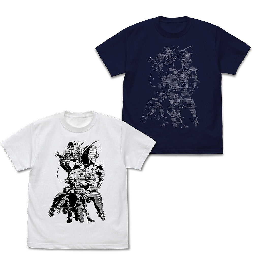攻殻機動隊 STAND ALONE COMPLEX 草薙素子 ピクセル Tシャツ NAVY L 【01/07頃入荷】