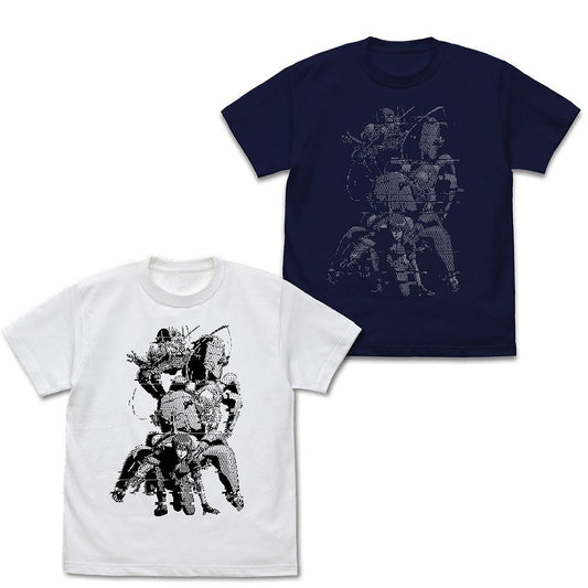 攻殻機動隊 STAND ALONE COMPLEX 草薙素子 ピクセル Tシャツ NAVY M 【01/07頃入荷】
