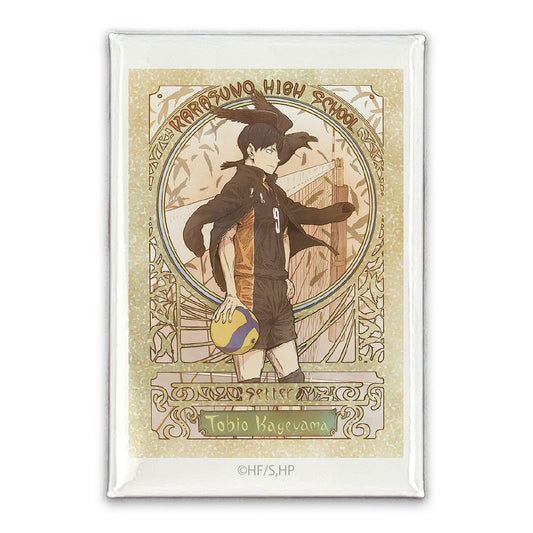 ハイキュー!! 影山飛雄 スクエア缶バッジ 飛翔Ver. 【03/16頃入荷】