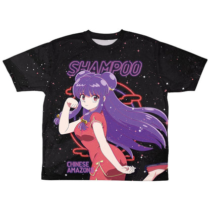 らんま１／２ シャンプー 両面フルグラフィックTシャツ ネオンサインVer.. M 【01/24頃入荷】