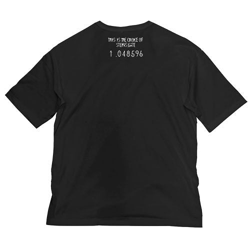 STEINS;GATE エル･プサイ･コングルゥ ビッグシルエットTシャツ BLACK XL 【01/24頃入荷】