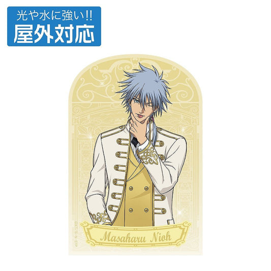 新テニスの王子様 描き下ろし 仁王雅治 屋外対応ステッカー 【03/16頃入荷】