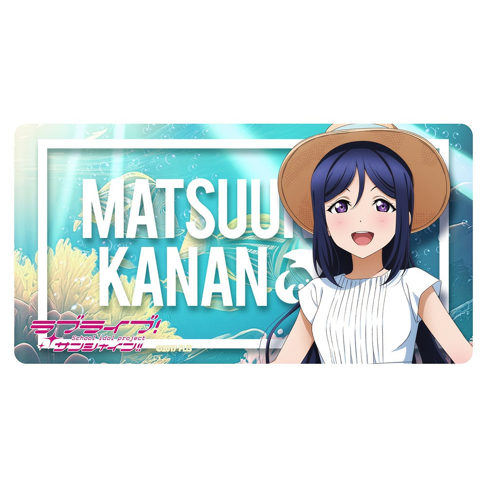 ラブライブ！サンシャイン!! 描き下ろし 松浦果南 屋外対応ステッカー ソロコンサートve.. 【02/04頃入荷】