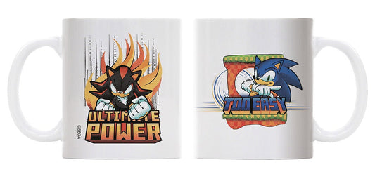 ソニック・ザ・ヘッジホッグ SONIC＆SHADOW フルカラーマグカップ 【01/24頃入荷】