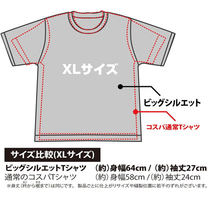 遊☆戯☆王ZEXAL 俺たちのターン ビッグシルエットTシャツ BLACK L 【01/24頃入荷】