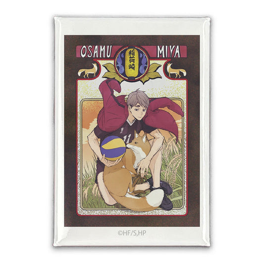 ハイキュー!! 宮 治 スクエア缶バッジ 飛翔Ver. 【03/16頃入荷】