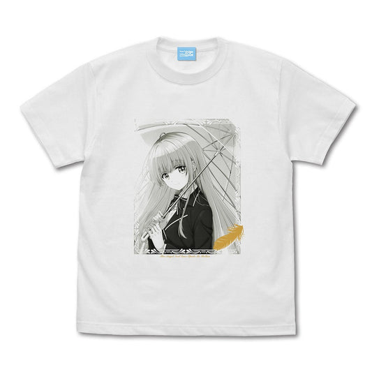 TVアニメ お隣の天使様にいつの間にか駄目人間にされていた件 椎名真昼 Tシャツ WHITE XL 【01/24頃入荷】