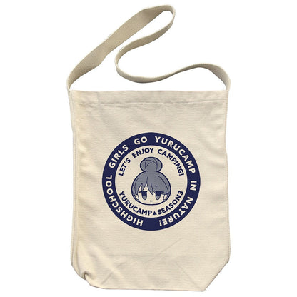 『ゆるキャン△ SEASON３』 志摩リン フェイス ショルダートート NATURAL  【03/24頃入荷】