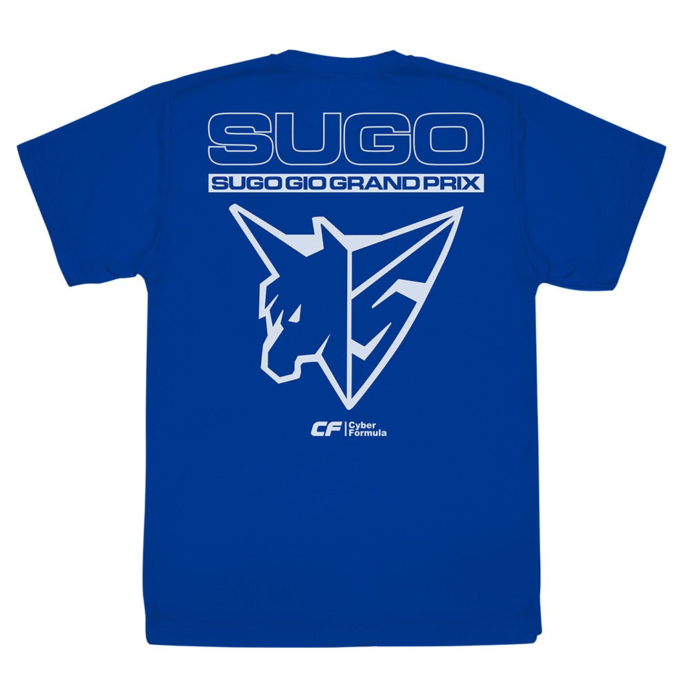 新世紀GPXサイバーフォーミュラSIN スゴウGIOグランプリ ドライTシャツ BLUE XL 【02/04頃入荷】