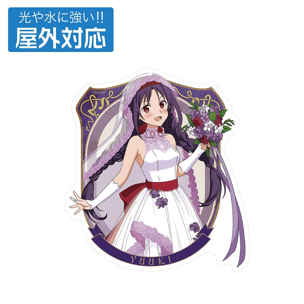 ソードアート・オンライン 描き下ろし ユウキ 屋外対応ステッカー ウェディングドレスV.. 【03/24頃入荷】