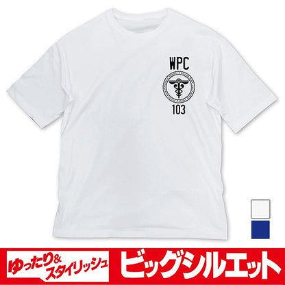 PSYCHO-PASS サイコパス ３ 公安局 ビッグシルエットTシャツ WHITE L 【01/24頃入荷】