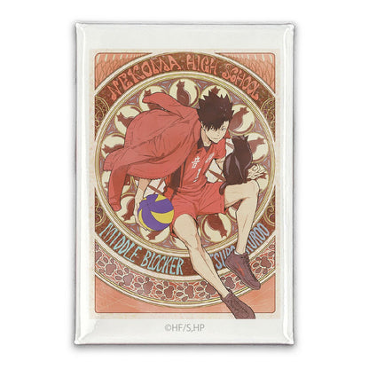 ハイキュー!! 黒尾鉄朗 スクエア缶バッジ 飛翔Ver. 【03/16頃入荷】