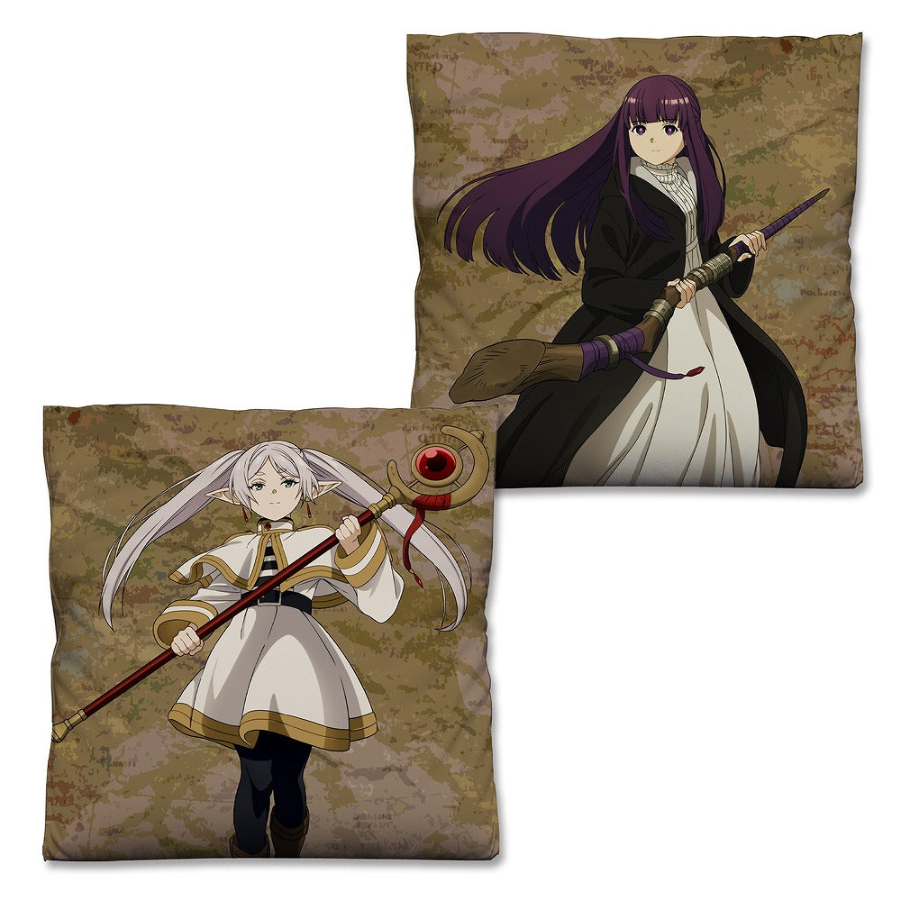 葬送のフリーレン フリーレン＆フェルン 両面プリントクッションカバー 【02/04頃入荷】