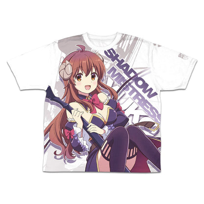 まちカドまぞく 2丁目 シャドウミストレス優子 両面フルグラフィックTシャツ L 【01/24頃入荷】