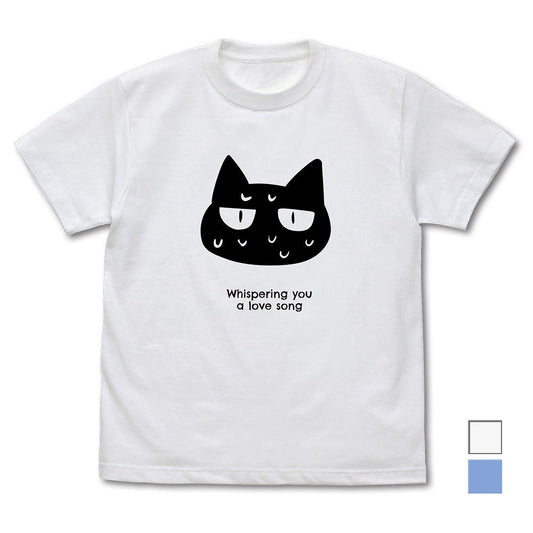 ささやくように恋を唄う ネコ Tシャツ SAX XL 【01/24頃入荷】