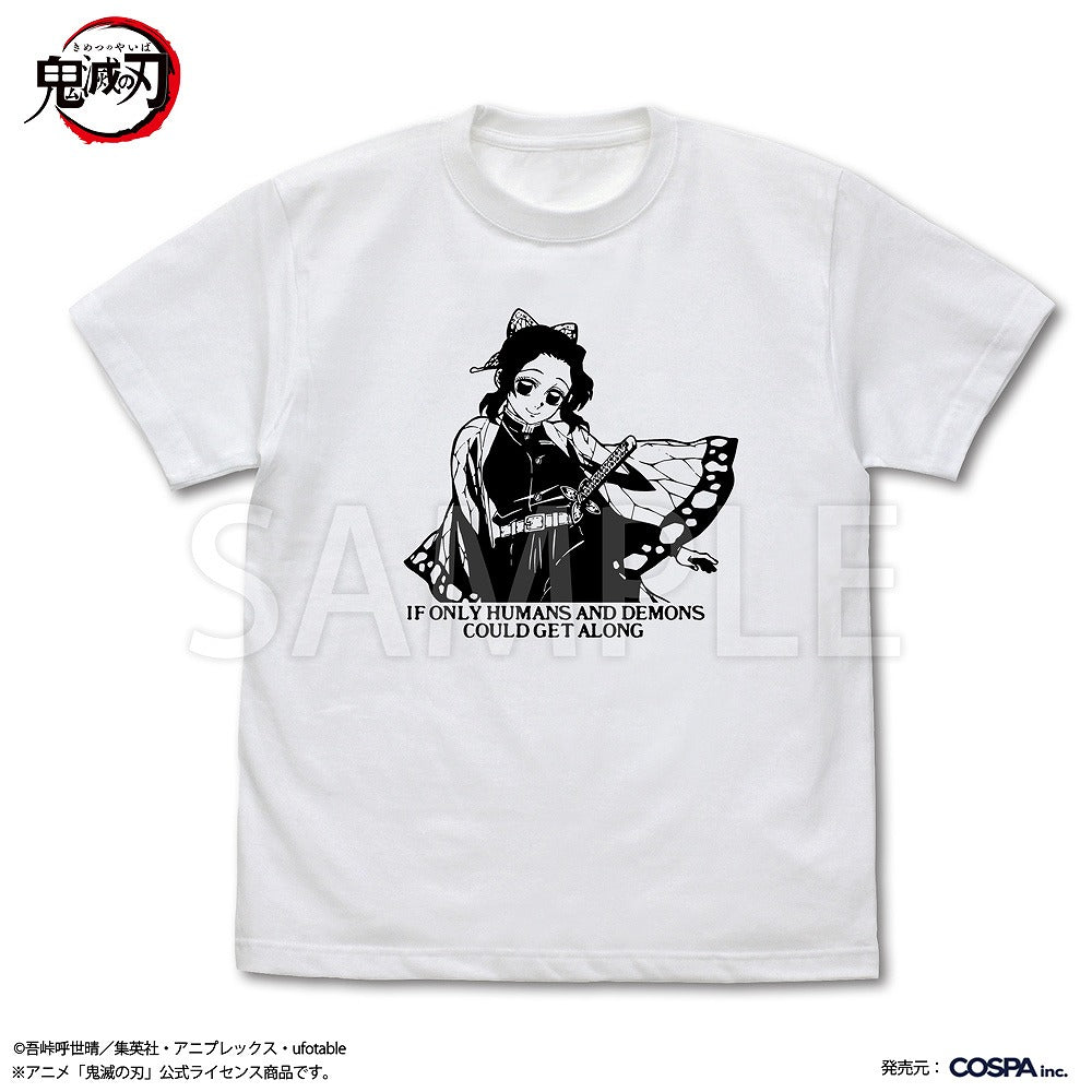 アニメ「鬼滅の刃」 胡蝶しのぶ 蟲の呼吸 Tシャツ SUMI L  【04/24頃入荷】