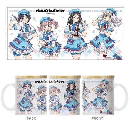 ガールズバンドクライ 描き下ろし ダイヤモンドダスト フタ付きフルカラーマグカップ.. 【01/24頃入荷】