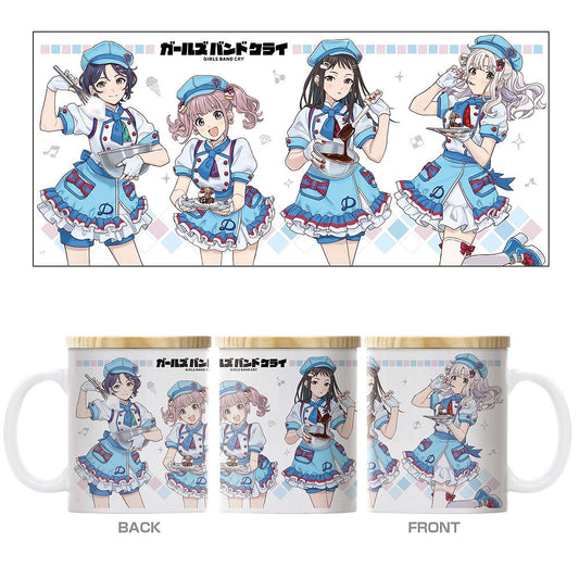ガールズバンドクライ 描き下ろし ダイヤモンドダスト フタ付きフルカラーマグカップ.. 【01/24頃入荷】