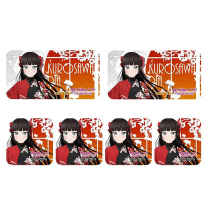 ラブライブ！サンシャイン!! 描き下ろし 黒澤ダイヤ ミニステッカーセット ソロコンサート.. 【02/04頃入荷】