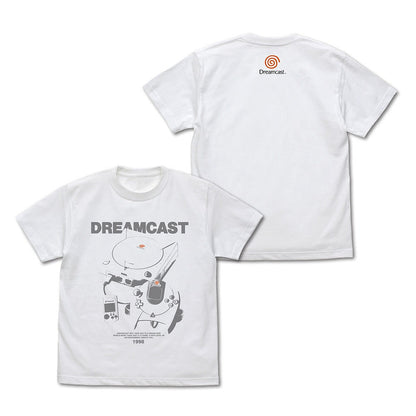 ドリームキャスト ゲームコンソール Tシャツ WHITE M 【01/24頃入荷】