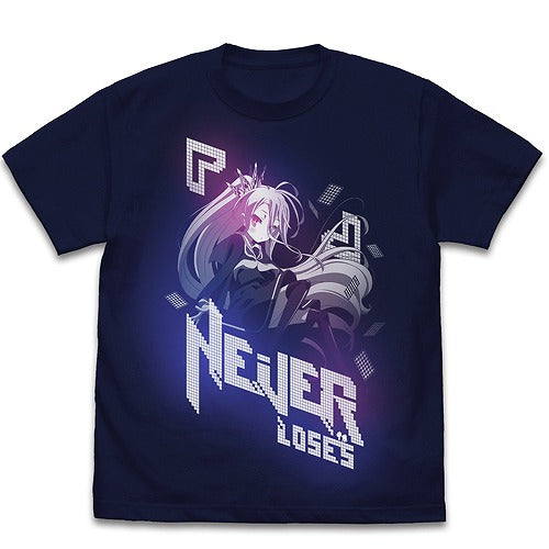 ノーゲーム・ノーライフ 「白」TシャツVer.2.0 NAVY XL 【01/24頃入荷】